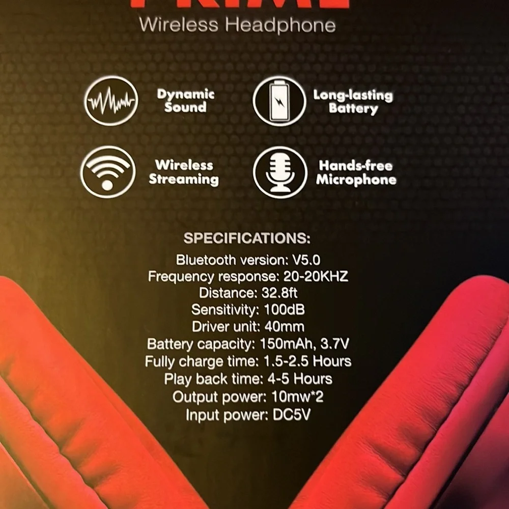 Wireless Bluetooth Headphones with built in microphone for all your gaming
